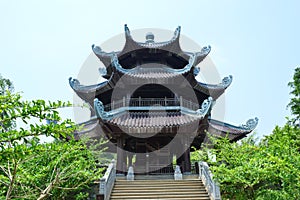 Bai Dinh Pagoda Bell Tower , Ninh Binh, Vietnam